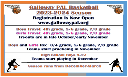 Basketball Registration is Open